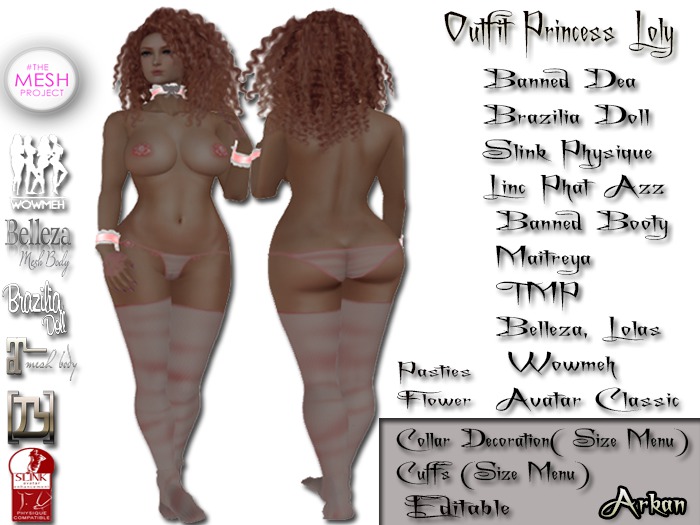 .::Arkan::. Outfit Princess Loly