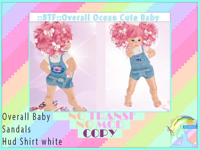 ::BTF::Overall Ocean cute Baby