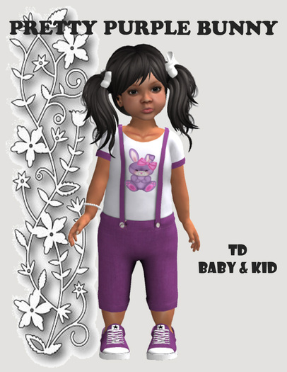 PRETTY PURPLE BUNNY 