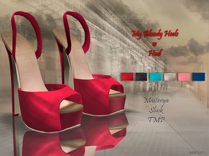 *MIRUS* My Bloody Heels Maitreya Slink TMP