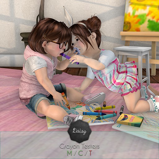 daisy. Crayon Testers