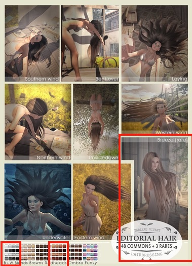 Tableau Vivant \\ Editorial \ Breeze - Pack 2 - RARE