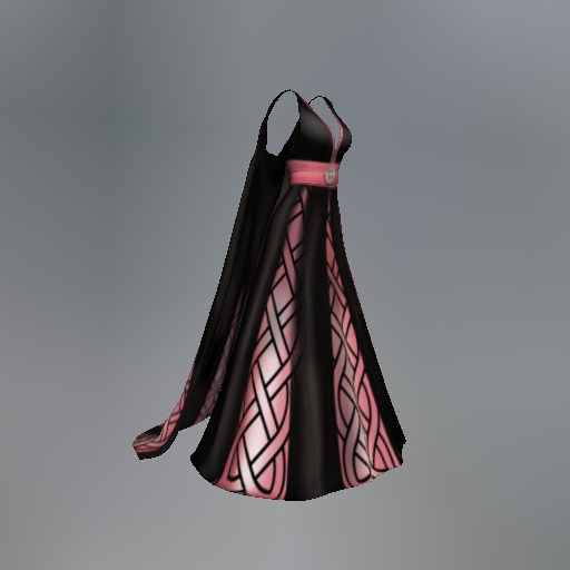 Pink Celtic Knotwork Mesh Dress box