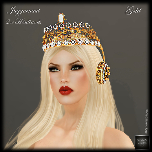 SAS - Juggernaut Gold Headbands