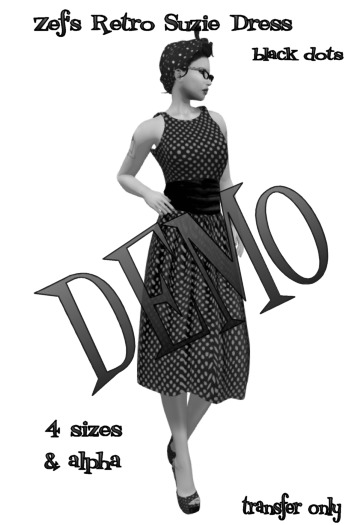 Zef's Retro Suzie Dress DEMO