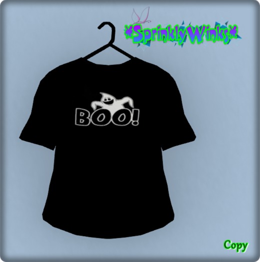 *S*W* Boo Ghost Tee (R & TD)
