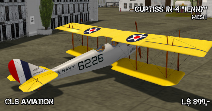 Curtiss JN-4 -Jenny- (Crate)