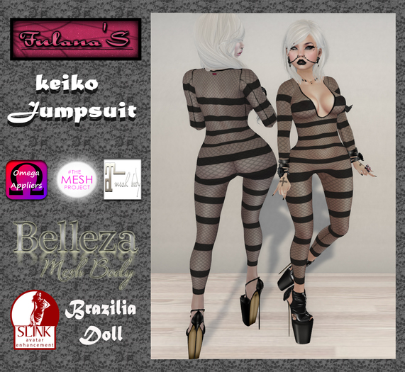::Fulana'S:: Keiko Jumpsuit - FATPACK