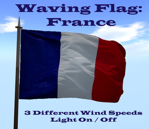 Waving Flag: France