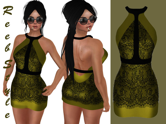 314-Reeb STyle Cindy Yellow Dres