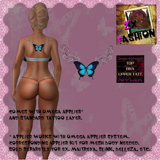 ! Butterflies Tattoo Stars