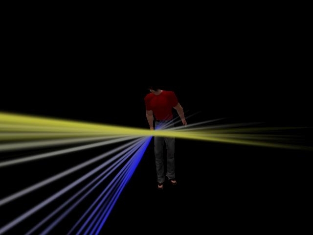 TA Hand Laser Light Blue