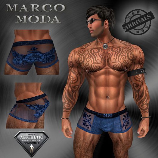 MM   LION  &  ROSES BOXERS