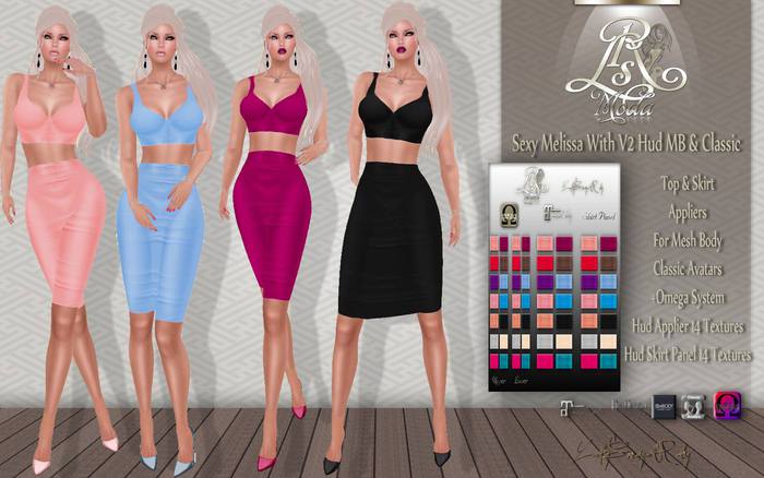 LSR - Sexy Melissa With V2 Hud MB & Classic