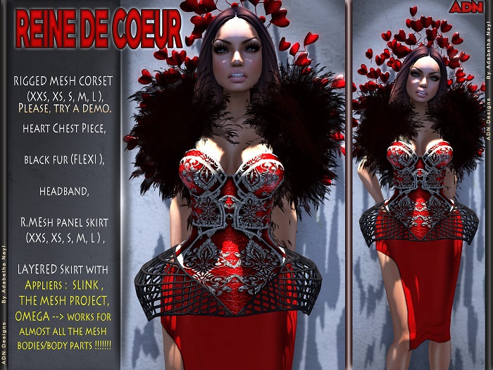 [ADN] REINE DE COEUR (Wear to Unpack )