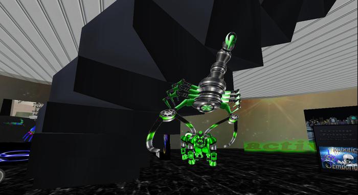 Scorpiomech Radioactive Front Transparent