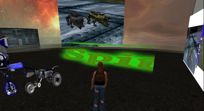 Spitfire Radioactive Pulsating Sign