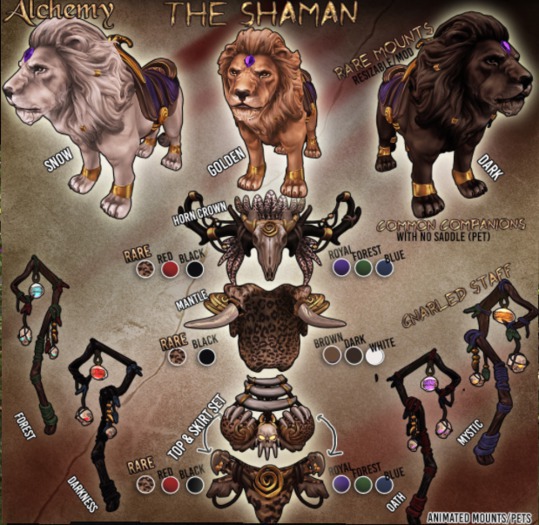 Alchemy - The Shaman - Gnarled Staff - Oath [box]