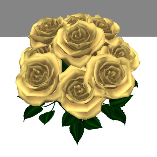 Rose Bouquet-Gold Yellow