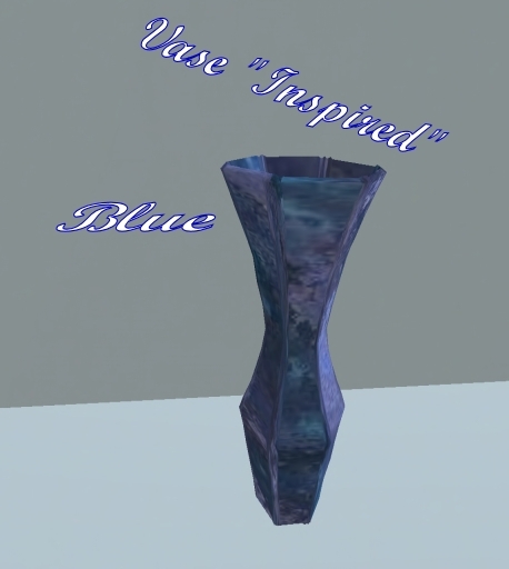 Vase Inspired Blue