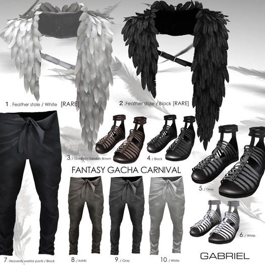 9::GB:: Heavenly warrior pants / Gray STANDARD / TMP 
