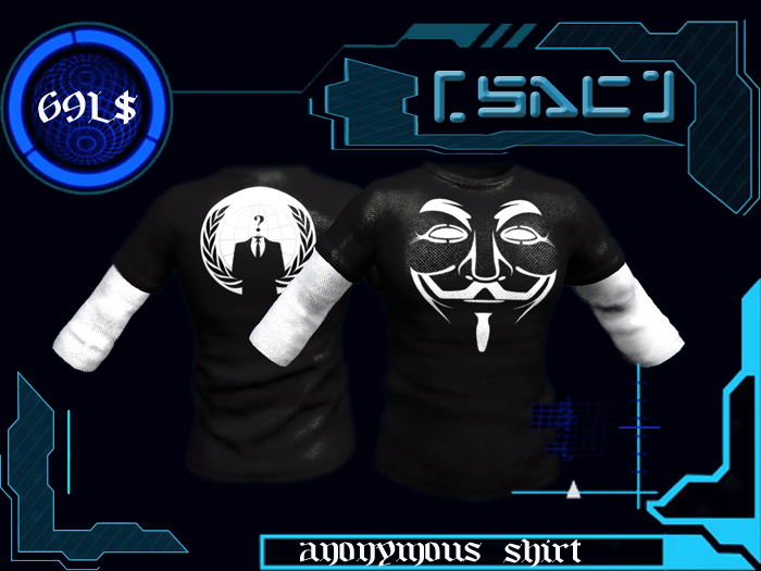 [SaC] Anonymous mesh shirt