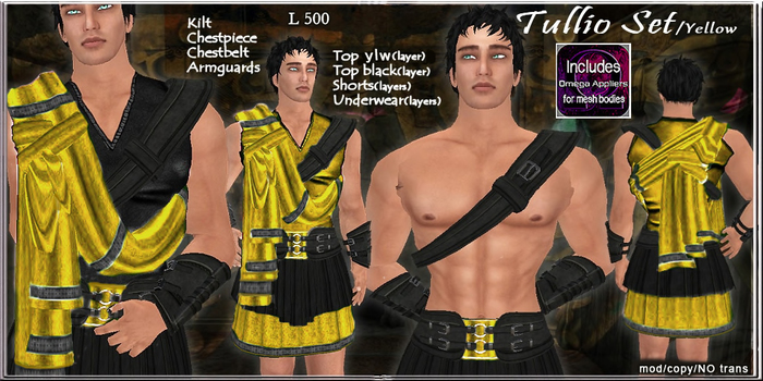 FM Set Tullio /Yellow
