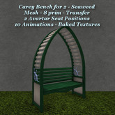 Carey Bench for 2 Seaweed