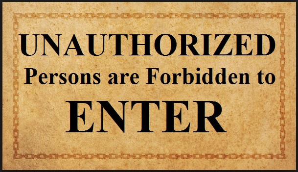 Unauthorized  Sign 2