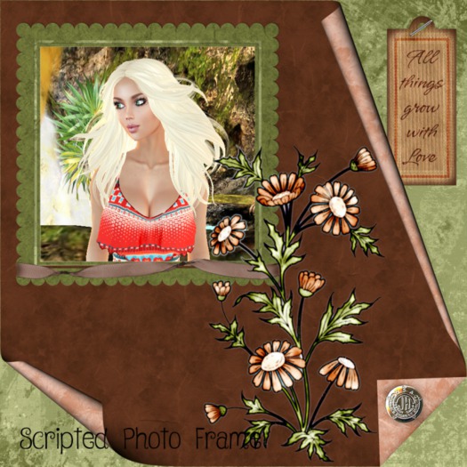 All Things Grow With Love Frame