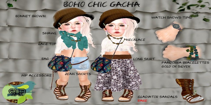 {BB} BOHO Pandorra Bracelett silver