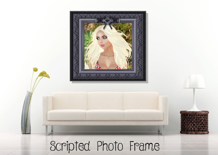Blue Vintage Frame