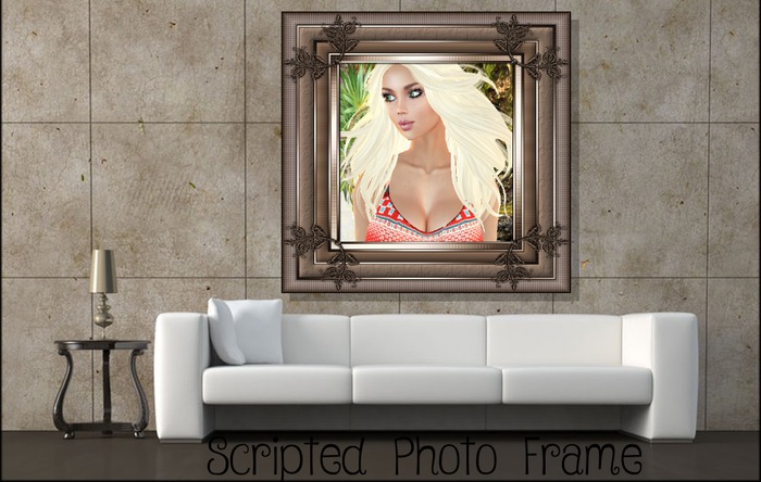 Brown Frame with Leaf Corner