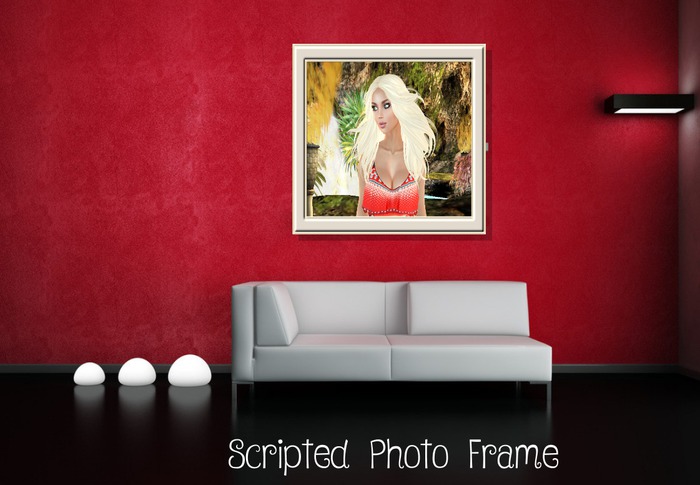 Cream and Gold Frame