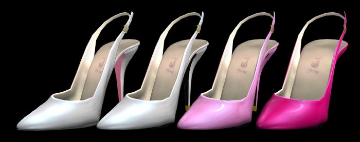 Juicy Slingback Pumps - Pinks Fat Pack