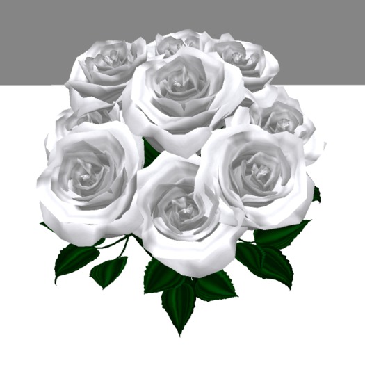 Rose Bouquet-White