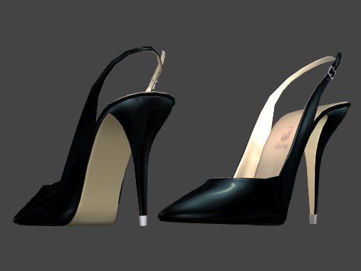Juicy Slingback Pumps - Peppercorn (black & beige)