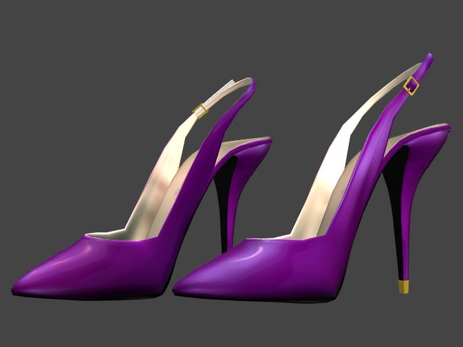 Juicy Slingback Pumps - Grape (purple)