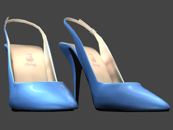 Juicy Slingback Pumps - Cotton Candy (baby blue)