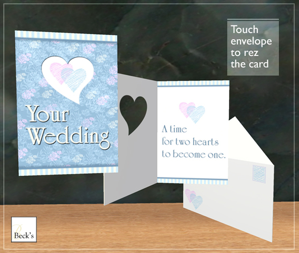 Wedding Card & Envelope: Your Wedding