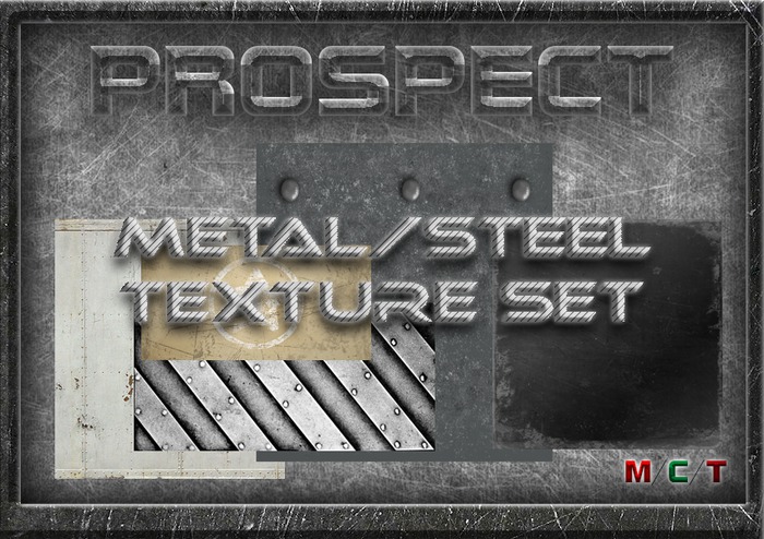 PROSPECT - METAL/STEEL TEXTURE SET