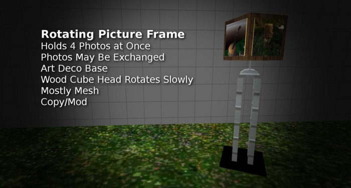 Rotating Picture Frame