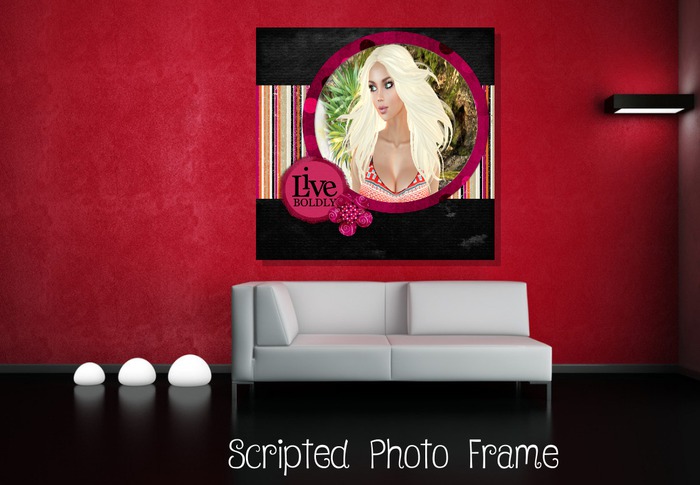 Live Boldly Frame