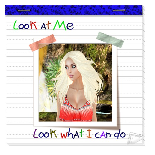 Look at Me Notepage Frame