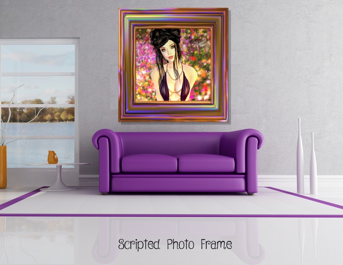 Melted Rainbow Frame