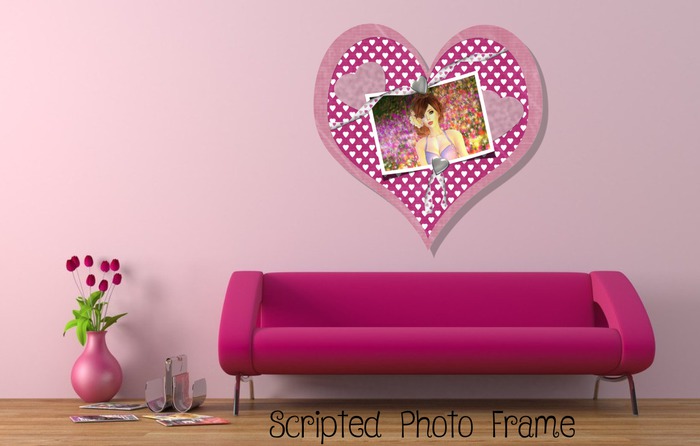Pink Heart Frame 2