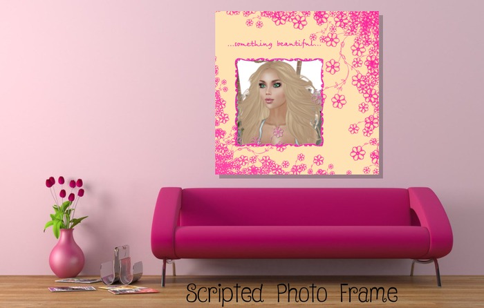 Somthing Beautiful  Frame - Pink