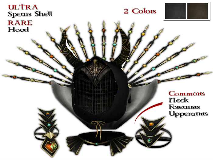 *[MeshedUp]*_Neck Piece Brown COMMON 50