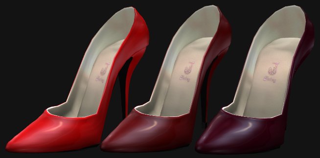 Juicy Classic Pumps - Cherry Mini Pack (reds collection)