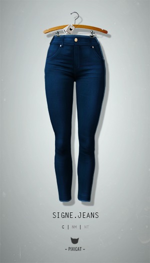 -Pixicat- Signe Jeans (DarkBlue)